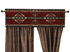 Gallop Claret Valance