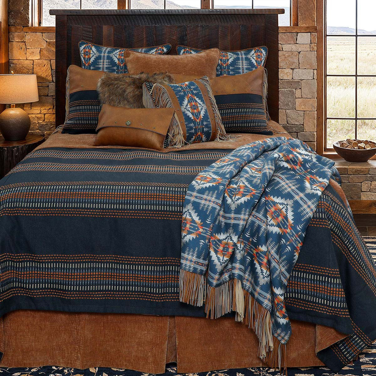 Moreno Midnight Bedskirts