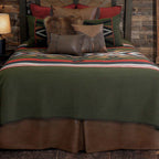 Paloma Earth Bedspread Set - Super Queen