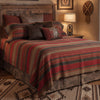 Hudson Garnet Bedspread - Super King