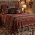 Hudson Garnet Bedspread - Super Queen