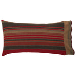 Hudson Garnet King Sham