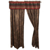 Hudson Garnet Drape Set