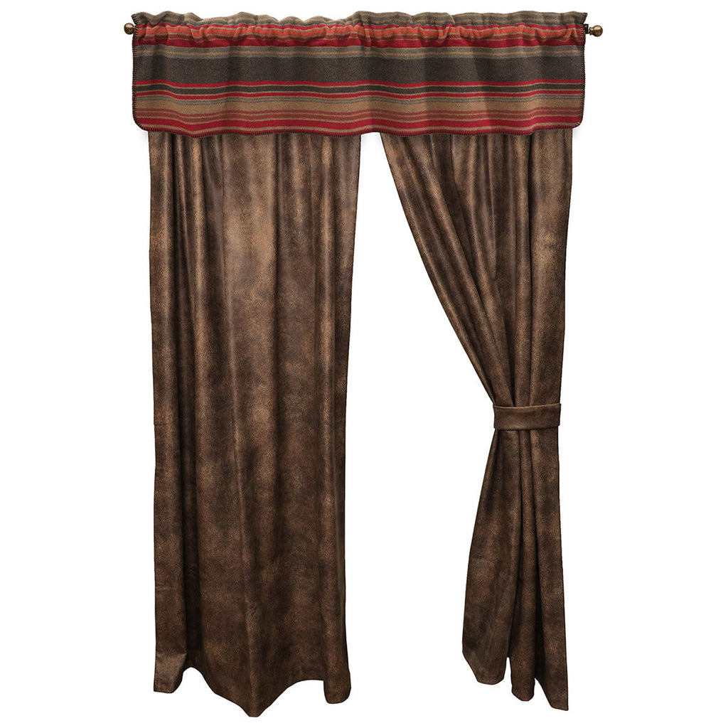 Hudson Garnet Drape Set