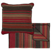 Hudson Garnet Bed Scarf & Pillow Set - King