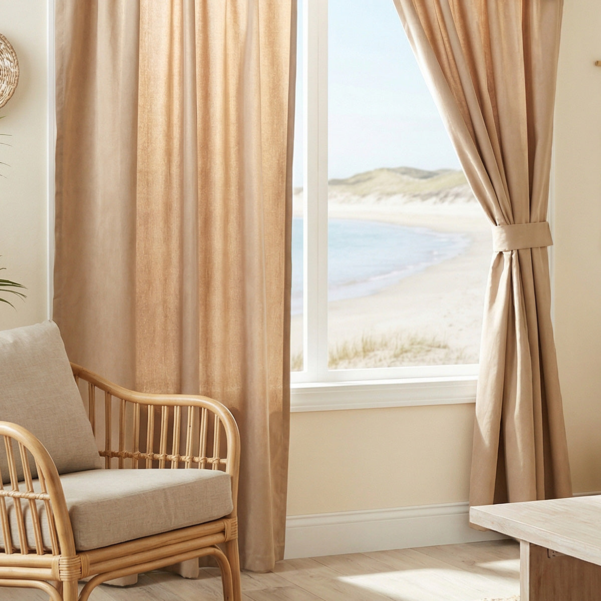 Summit Trail Onyx Drape Panel