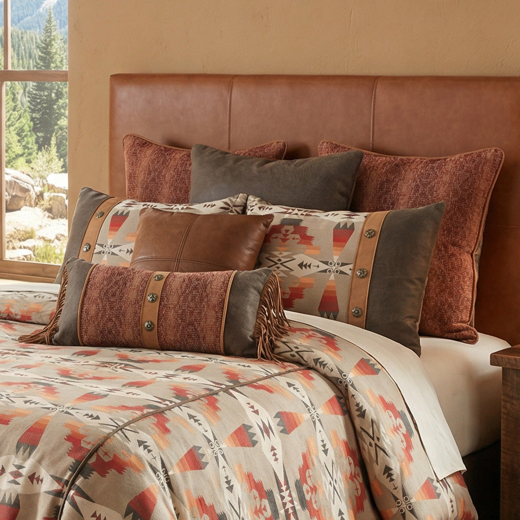 Tucson Fringed Rectangle Pillow