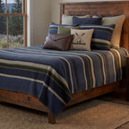 Canoe Compass Linen Pillow - Natural