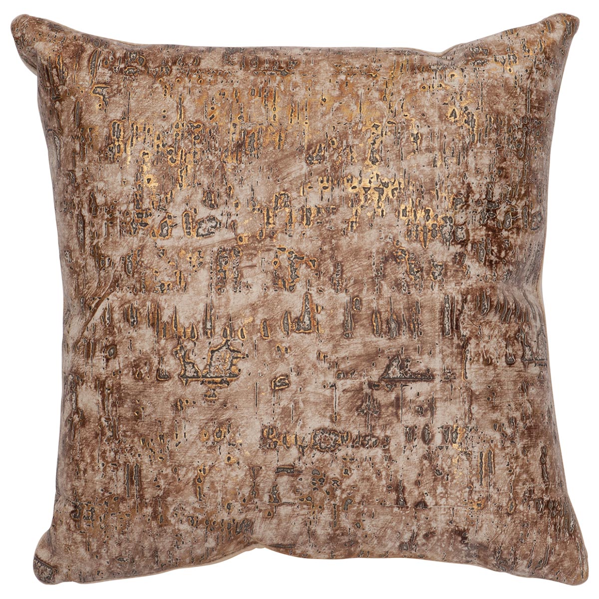 Allure Leather Pillow - Leather Back