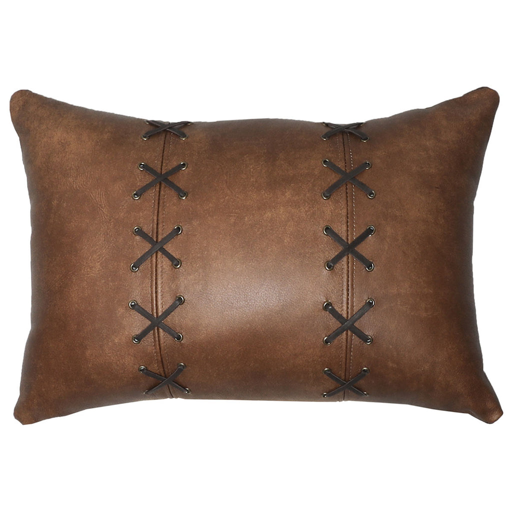 Gentle Fawn Leather Pillows