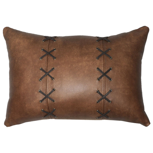 Gentle Fawn Leather Pillows