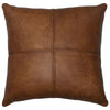 Gentle Fawn Leather Pillows