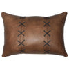 Gentle Fawn Leather Pillows