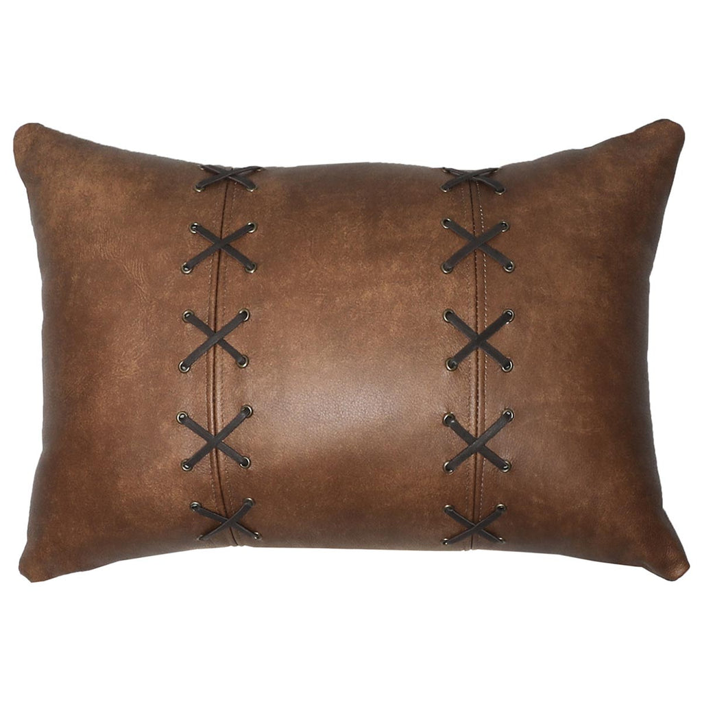 Gentle Fawn Leather Pillows