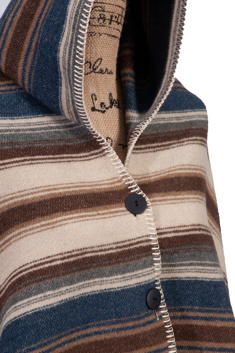 Cadillac Ranch Hooded Throw