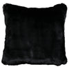 Black Bear Square Pillow