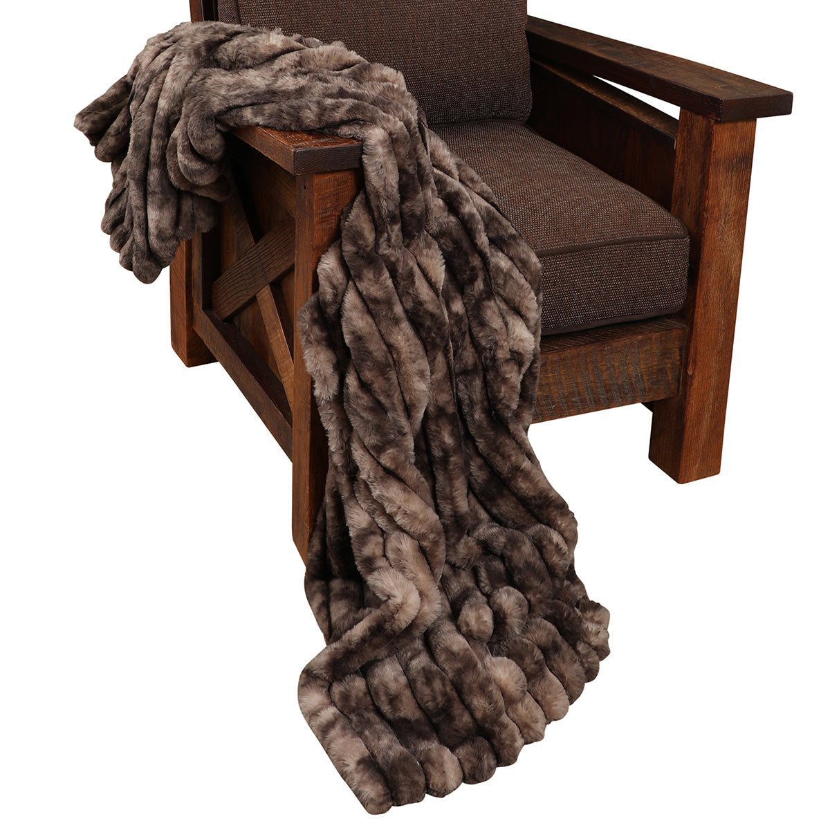 Channel Mocha Pillows & Throw