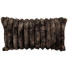 Channel Mocha Rectangle Pillow