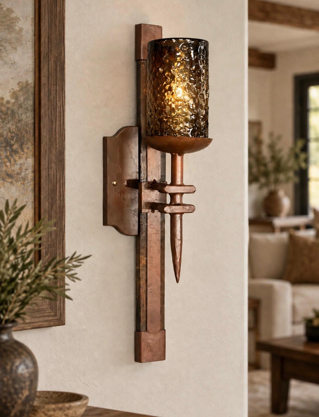 Tequila Barrel Wall Sconce