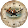 Horse Crossing Wall Clock