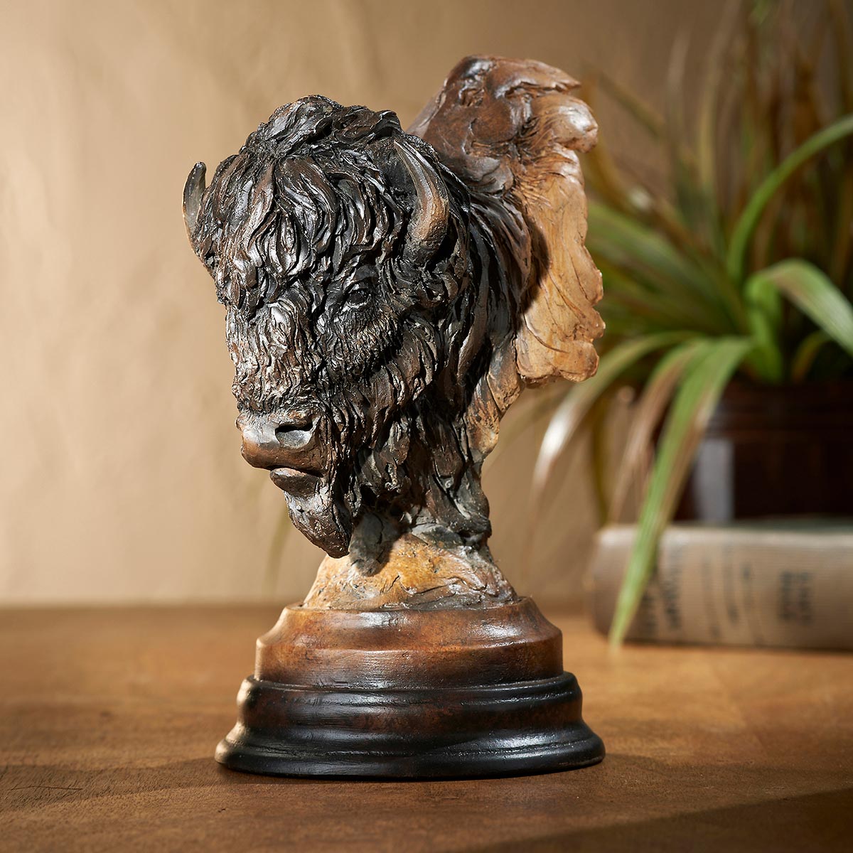 Mighty Bison Sculpture