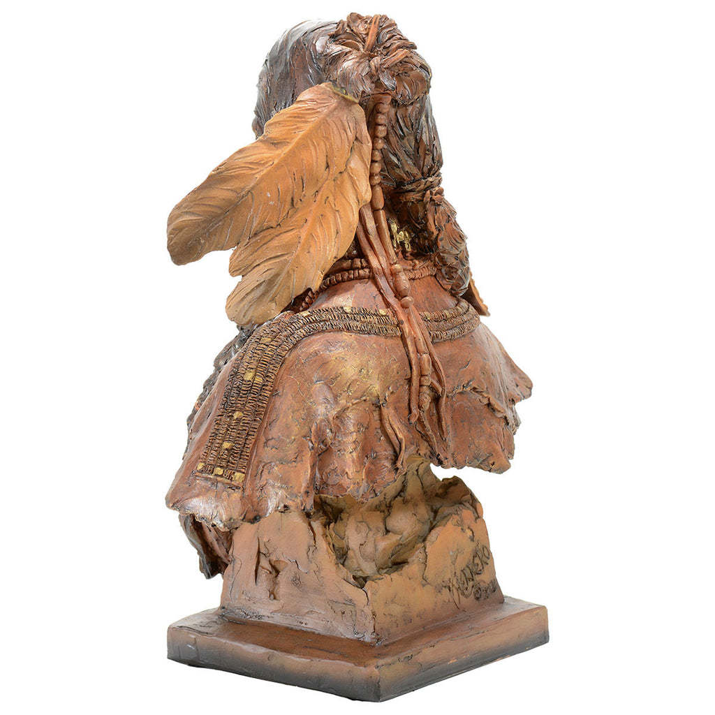 Native American Woman Sculpture