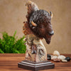Bison Bust Sculpture
