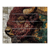 Frontier Bison Pallet Sign