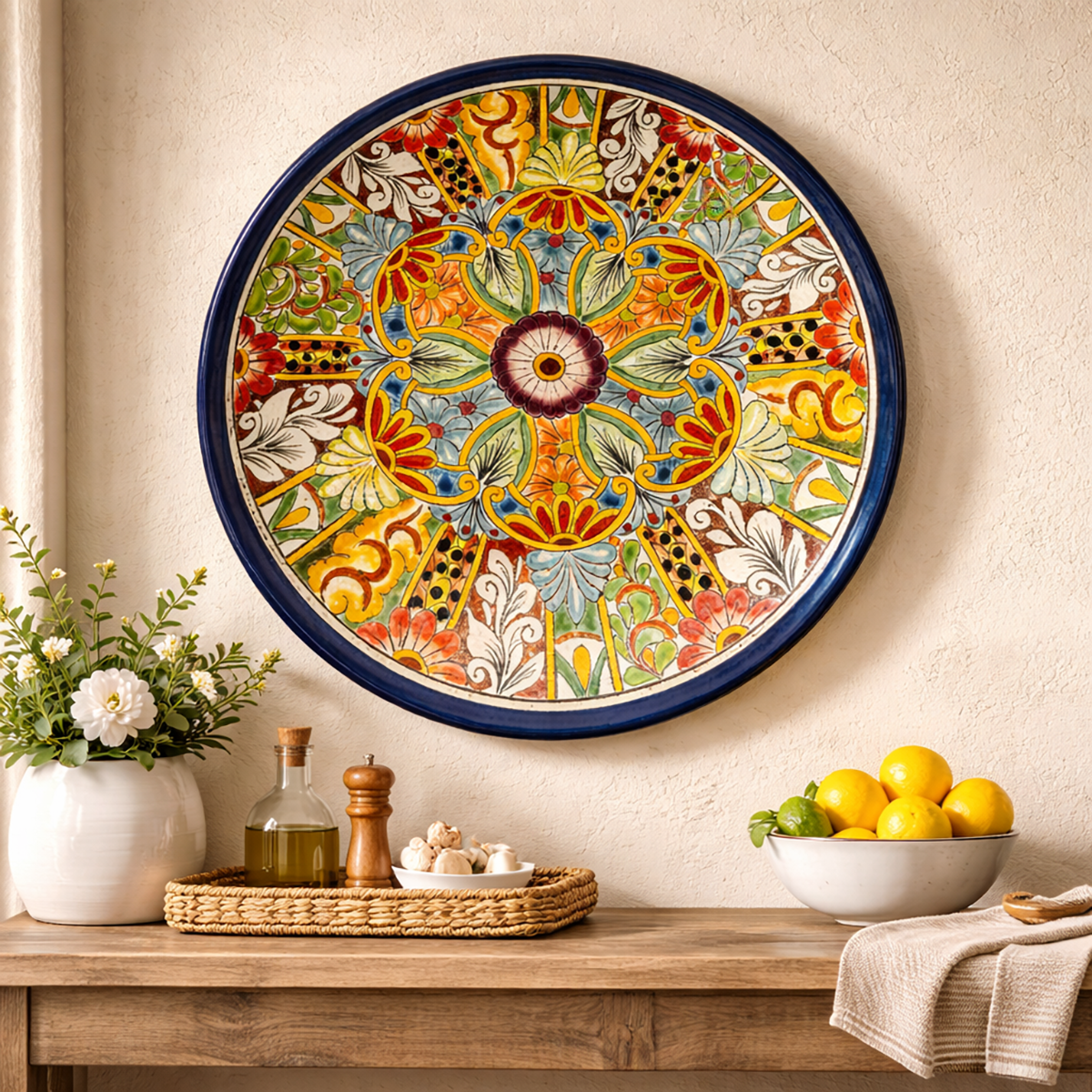 San Miguel Talavera Wall Plate