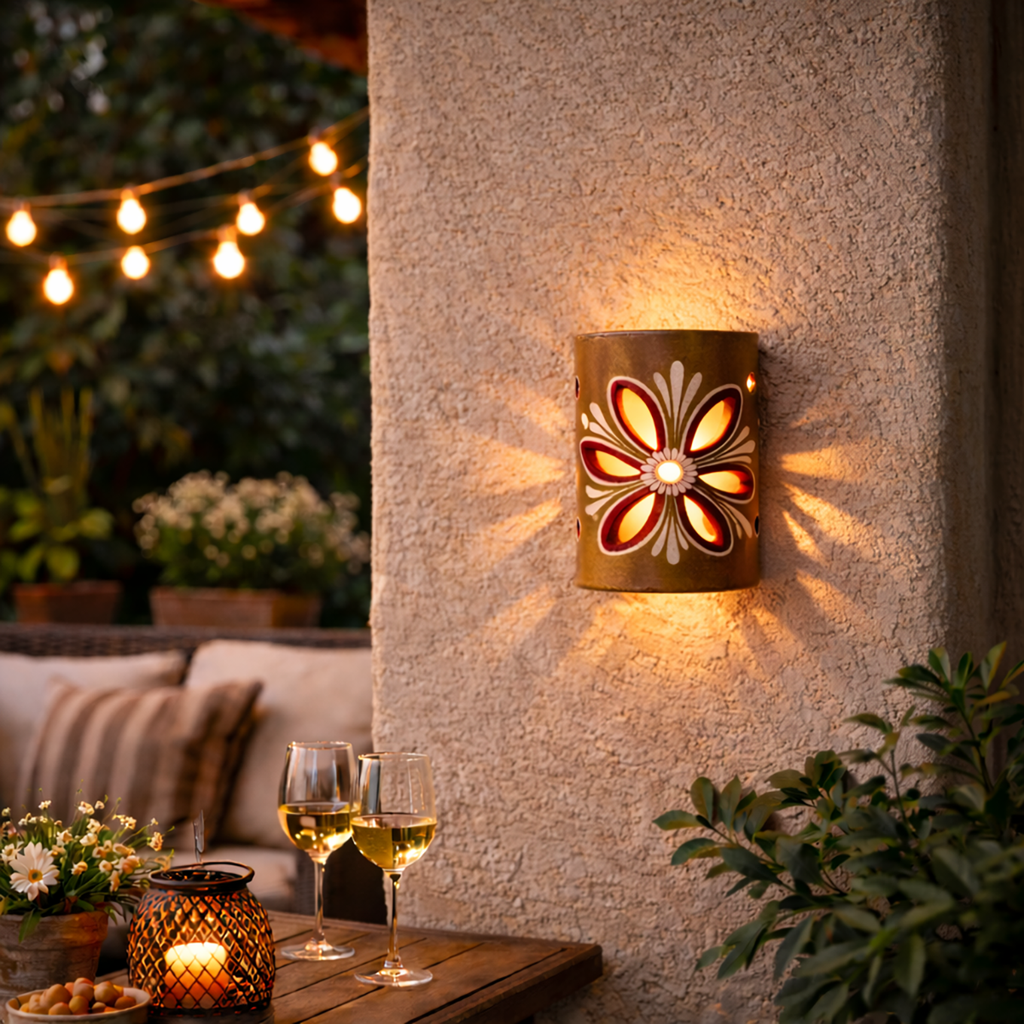 Heritage Clay Light Covers