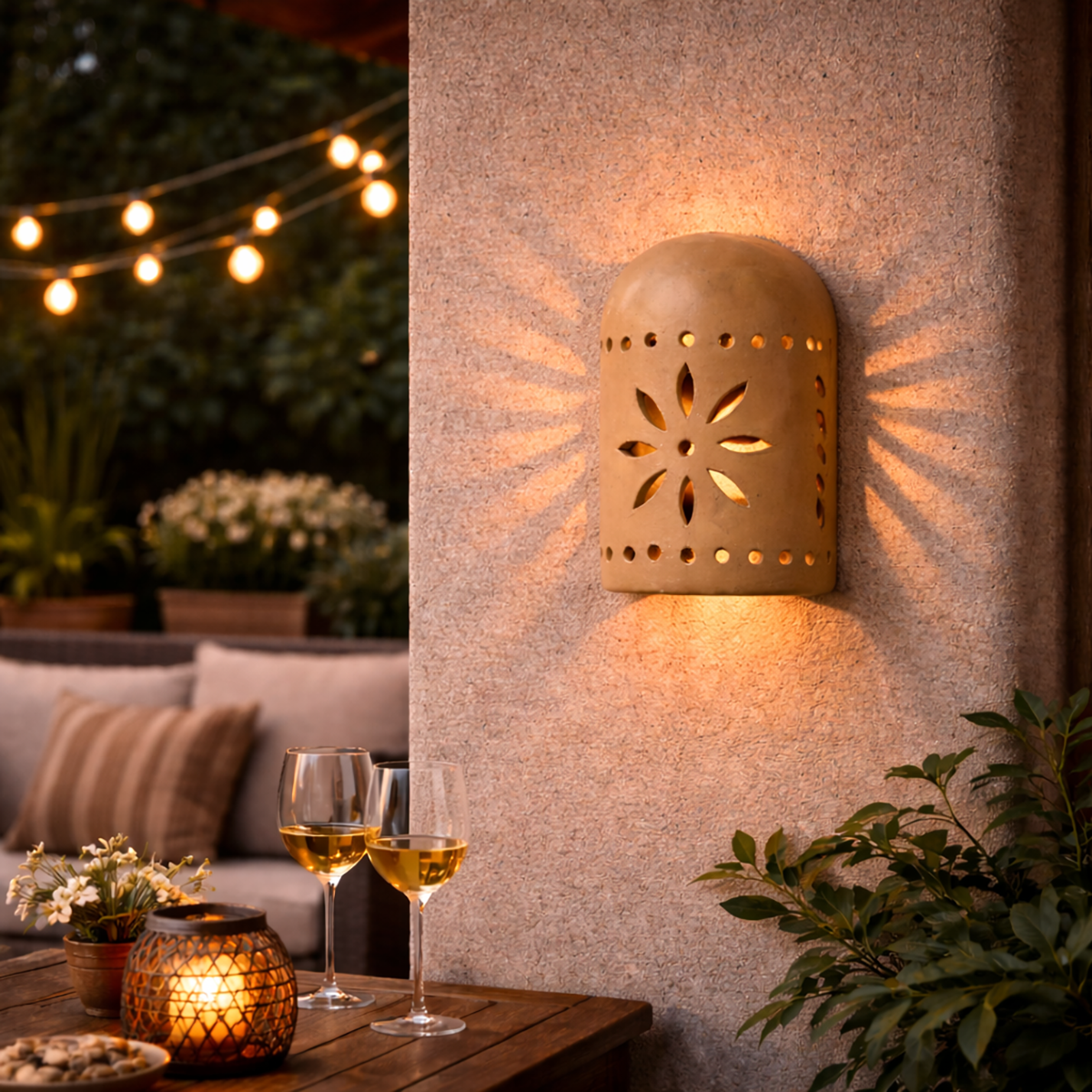 Heritage Clay Light Covers