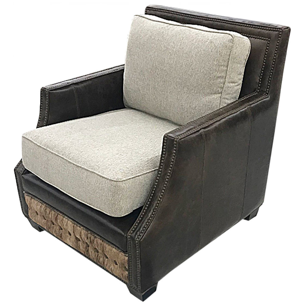 Butte Gray Club Chair