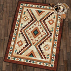 Angel Fire Tan Rug Collection