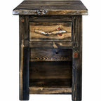 Lima Live Edge 25 Inch Nightstand