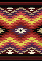 Star Burst Bright Rug Collection