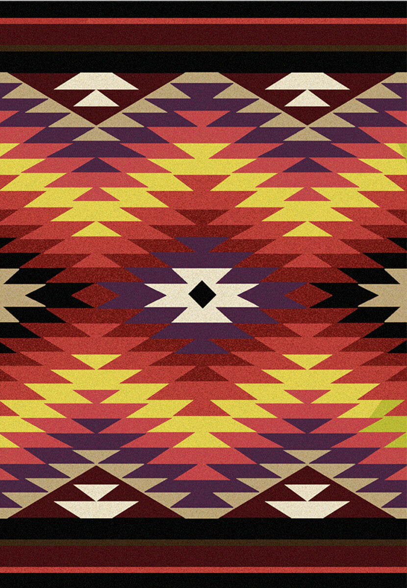 Star Burst Bright Rug Collection