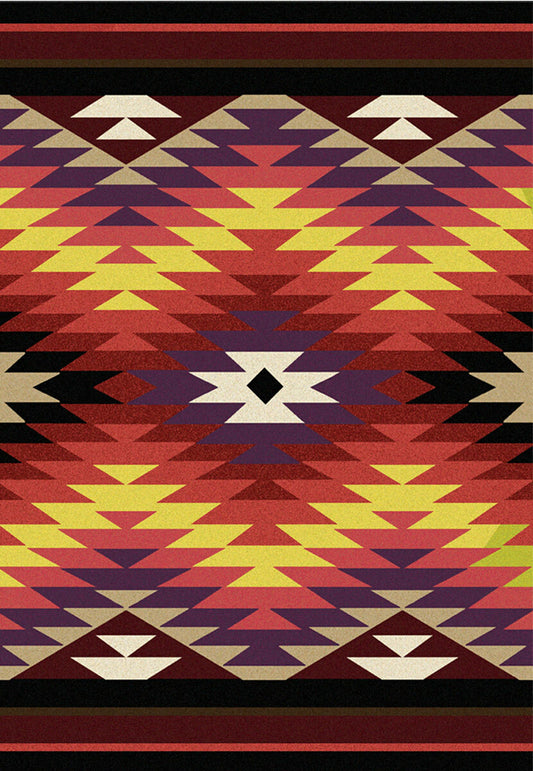 Star Burst Bright Rug Collection