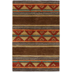 Taos Brown Rug Collection