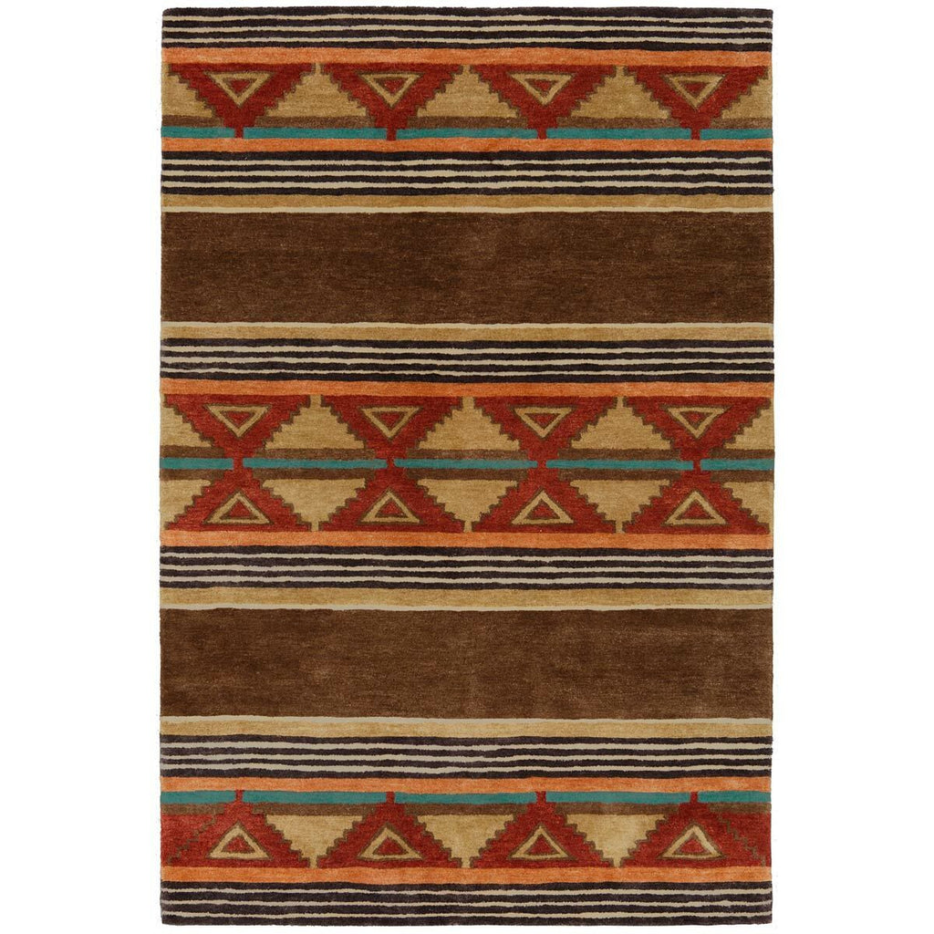 Taos Brown Rug Collection