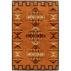 Desert Diamond Terra Cotta Rug Collection