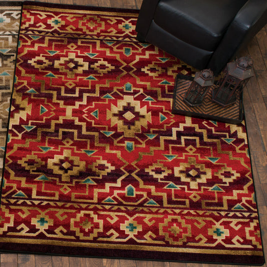 Crimson Trails Rug Collection