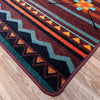 Arrow Path Blue Rug - 3 x 4
