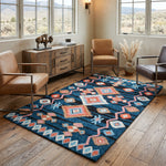 Arturo Navy Rug - 2 x 3