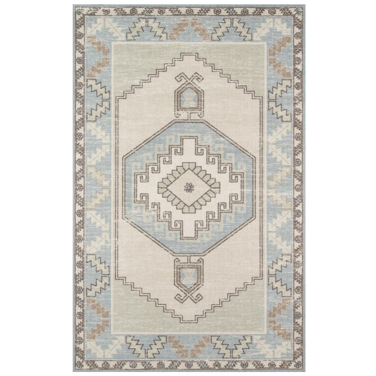 Aurora Blue Rug Collection
