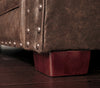 Buckskin Ottoman