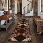 Aztec Arrows Rug - 2 x 8