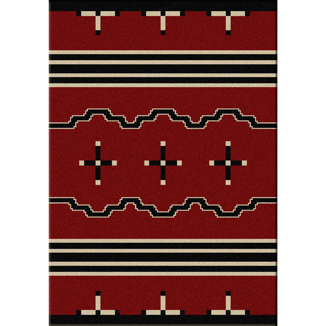 Big Chief Red Rug Collection