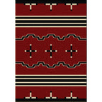 Big Chief Red Rug Collection
