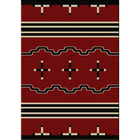 Big Chief Red Rug Collection