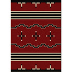 Big Chief Red Rug Collection
